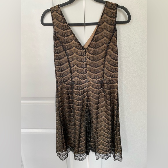 C.Luce Black Lace Dress - Size M - Picture 3 of 5